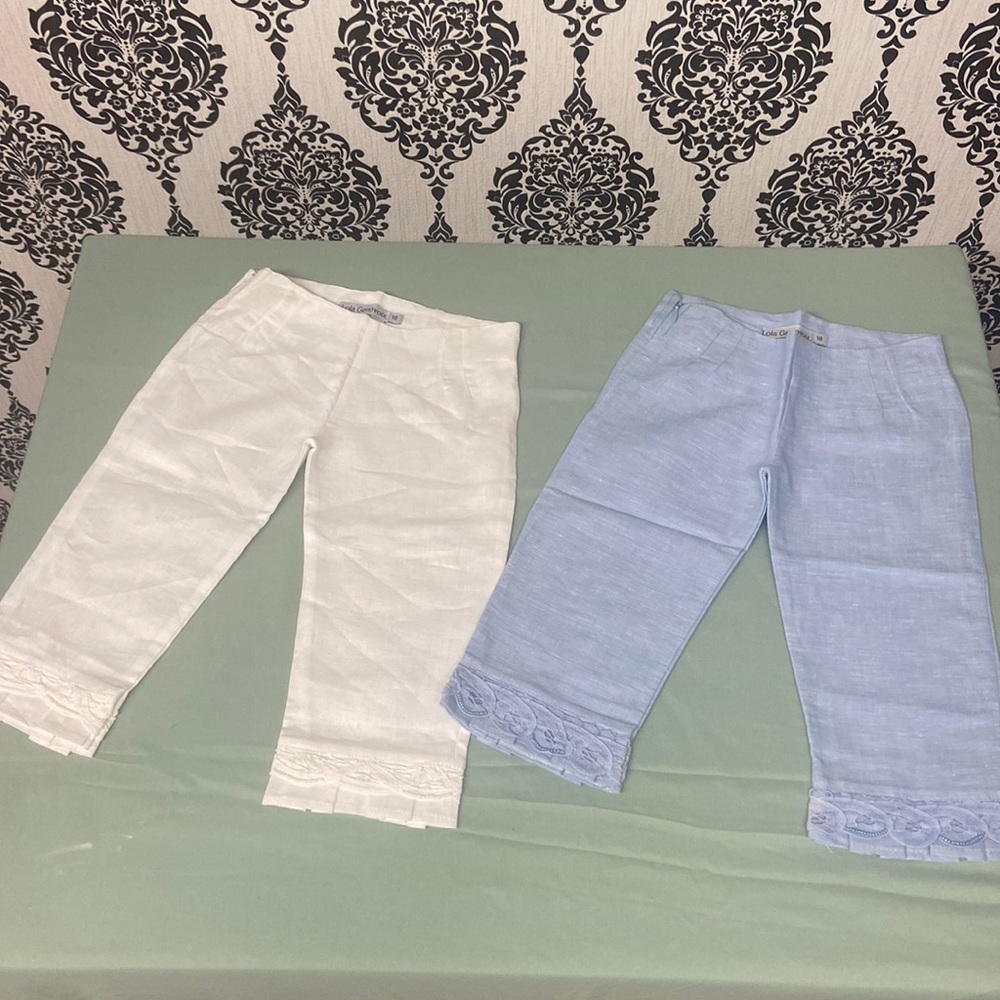 BABY and TODDLER Linen Pants (100% linen)